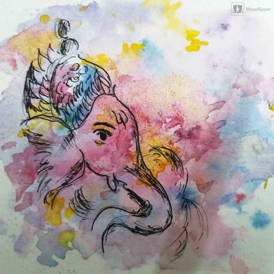 Diwali Water Colour - Art & Craft - Assignment - Teachmint